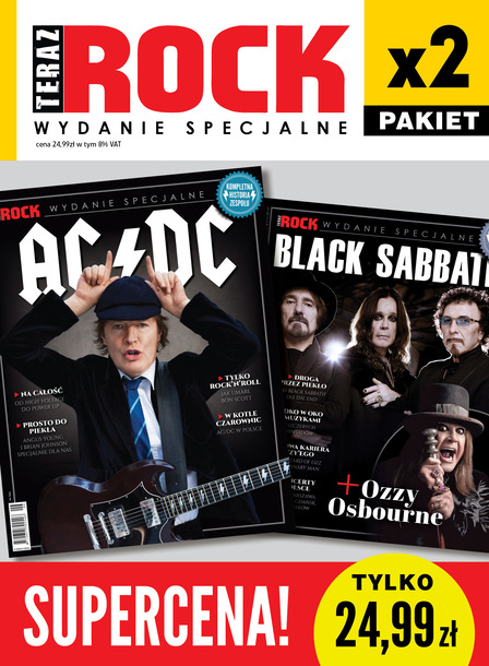 Black Sabbath + AC/DC Pakiet 2x Wydanie Specjalne Teraz Rock (1)