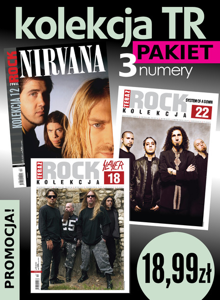 Nirvana + System of a Down + Slayer 3x Teraz Rock Kolekcja (1)